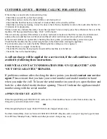 Preview for 10 page of White Knight C831WV Instructions For Use Manual