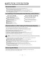 Preview for 12 page of White Knight DW1260SA Instruction Manual