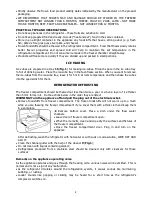 Предварительный просмотр 8 страницы White Knight WK 270-1703A Instruction Manual