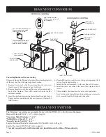 Предварительный просмотр 12 страницы White Mountain Hearth 1 Installation Instructions And Owner'S Manual