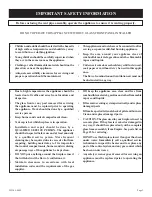 Preview for 3 page of White Mountain Hearth DV33IN33LN-2 Owner'S Manual