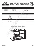 Preview for 1 page of White Mountain Hearth DVCT30 Installation Instructions