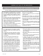 Preview for 3 page of White Mountain Hearth DVP42FP3 Installation Instructions And Owner'S Manual