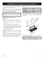 Preview for 11 page of White Mountain Hearth LS-16C-2 Installation Instructions And Owner'S Manua