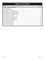 Preview for 2 page of White Mountain Hearth LS-18RS-1 Installation Instructions And Owner'S Manual