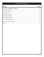 Preview for 2 page of White Mountain Hearth LSU18RR-1 Installation Instructions And Owner'S Manual