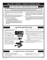 Preview for 13 page of White Mountain Hearth Vail Installation Instructions And Owner'S Manual