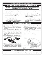 Preview for 13 page of White Mountain Hearth VF24FP2-2 Owner'S Manual