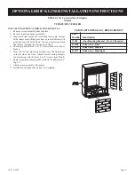 Preview for 21 page of White Mountain Hearth VFHS-10T-4 Installation Instructions And Owner'S Manual