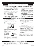 Preview for 18 page of White Mountain Hearth VFP32FP20LN-1 Installation Instructions And Owner'S Manual