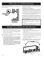 Предварительный просмотр 10 страницы White Mountain Hearth VFSR-16-3, VFSR-18-3, VFSR-24-3, VFSR-30-3, VFSV-16-3, VFSV-18-3, VFSV-24-3, VFSV-30-3, VFSM-18-3, VFSM-24-3, VFSM-30-3 Installation Instructions And Owner'S Manual