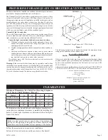 Preview for 9 page of White Mountain Hearth WHISKEY RIVER VFDM18LBWN-1 Installation And Owner'S Manual