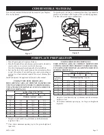 Preview for 11 page of White Mountain Hearth WHISKEY RIVER VFDM18LBWN-1 Installation And Owner'S Manual