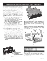 Preview for 14 page of White Mountain Hearth WHISKEY RIVER VFDM18LBWN-1 Installation And Owner'S Manual