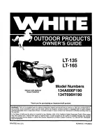 Preview for 1 page of White Outdoor Products 134A606F190 Owner'S Manual