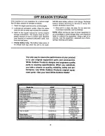 Preview for 17 page of White Outdoor Products 134A606F190 Owner'S Manual