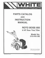 White Outdoor 215-418-190 Parts List And Instruction Manual preview