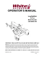 White Outdoor 24AD595C190 Operator'S Manual preview