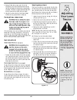 Preview for 21 page of White Outdoor 616 Operator'S Manual