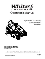 Предварительный просмотр 1 страницы White Outdoor LT-542KH Operator'S Manual