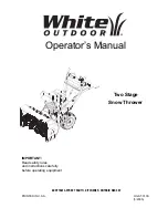 White Outdoor OGST-3106 Operator'S Manual preview