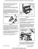 Preview for 3 page of White Outdoor W-151 Service Advisory