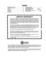 Preview for 2 page of White Outdoor YARD BOSS LT-110 Instruction Manual And Parts List