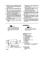 Preview for 4 page of White Outdoor YARD BOSS LT-110 Instruction Manual And Parts List