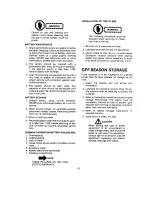 Preview for 17 page of White Outdoor YARD BOSS LT-110 Instruction Manual And Parts List