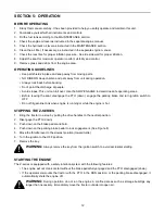 Предварительный просмотр 12 страницы White Outdoor Z-185L, Z-205, Z-225 Operator'S Manual