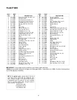 Предварительный просмотр 47 страницы White Outdoor ZT-1850, ZT-2150, ZT-2250 Operator'S Manual