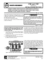 Предварительный просмотр 1 страницы White Rodgers 1F90 Addendum To Installation Instructions