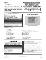 White Rodgers 1F95-0680 Installation And Operating Instructions Manual предпросмотр