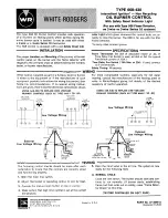 Предварительный просмотр 1 страницы White Rodgers 668-430 User Manual