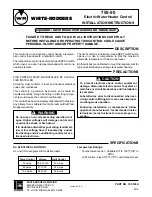 White Rodgers 755-50 Installation Instructions Manual preview