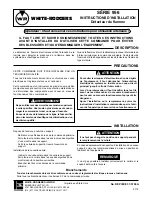 Preview for 2 page of White Rodgers 956 Series Installation Instructions