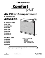 White Rodgers Comfort Plus ACB1000 Owner'S Manual preview