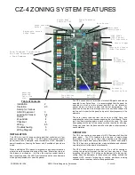 Предварительный просмотр 2 страницы White Rodgers CZ-4 Installation And Operating Instructions Manual