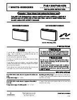 Предварительный просмотр 1 страницы White Rodgers F145-1378 Installation Instructions Manual