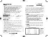 Preview for 3 page of White Rodgers HFT2100 Installation Instructions And Mounting Template