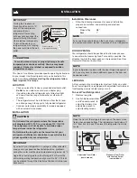 Предварительный просмотр 3 страницы White-Westinghouse 241997501 Use & Care Manual