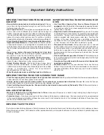 Preview for 4 page of White-Westinghouse 316257134 (0809) Use And Care Manual