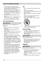 Preview for 6 page of White-Westinghouse 943006197 User Manual