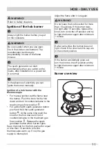 Preview for 11 page of White-Westinghouse 943006197 User Manual