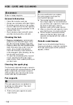 Preview for 14 page of White-Westinghouse 943006197 User Manual