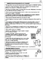 Preview for 5 page of White-Westinghouse Double Door Refrigerator WD238B (French) Product Manual