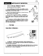 Preview for 9 page of White-Westinghouse Double Door Refrigerator WD238B (French) Product Manual