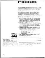 Предварительный просмотр 26 страницы White-Westinghouse KF440G Owner'S Manual