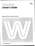 Preview for 1 page of White-Westinghouse LA444M Owner'S Manual