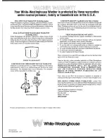 Preview for 16 page of White-Westinghouse LA444M Owner'S Manual